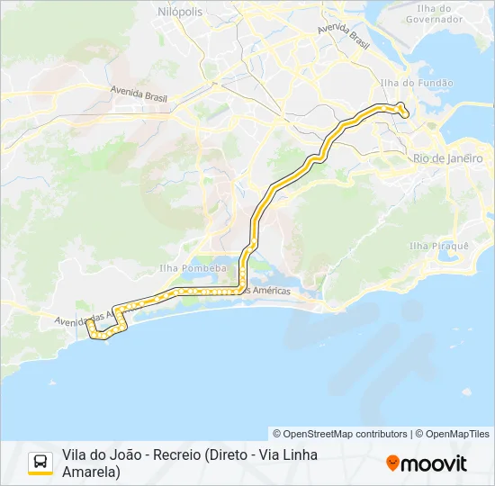 SP 315 Bus Line Map
