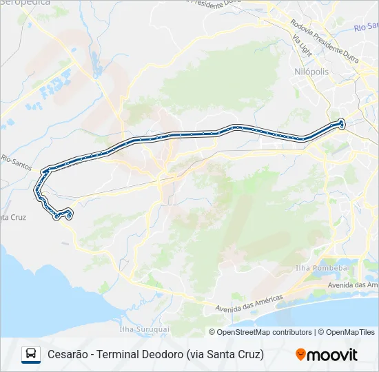 SP 759 Bus Line Map