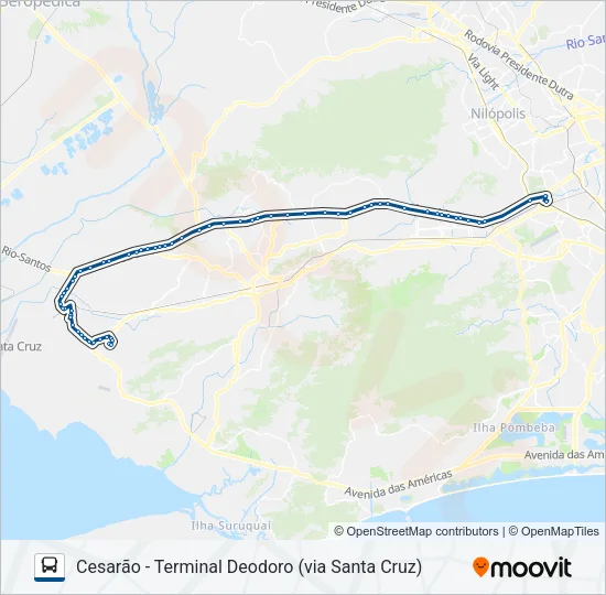 SP 759 Bus Line Map