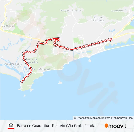 SV 899 Bus Line Map