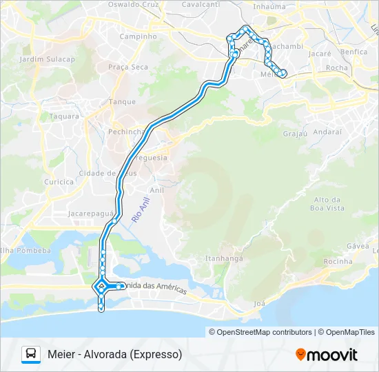 SV 692 Bus Line Map