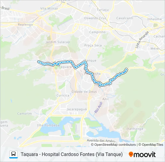 SP 601 Bus Line Map