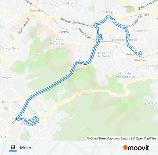 SP 692 Bus Line Map
