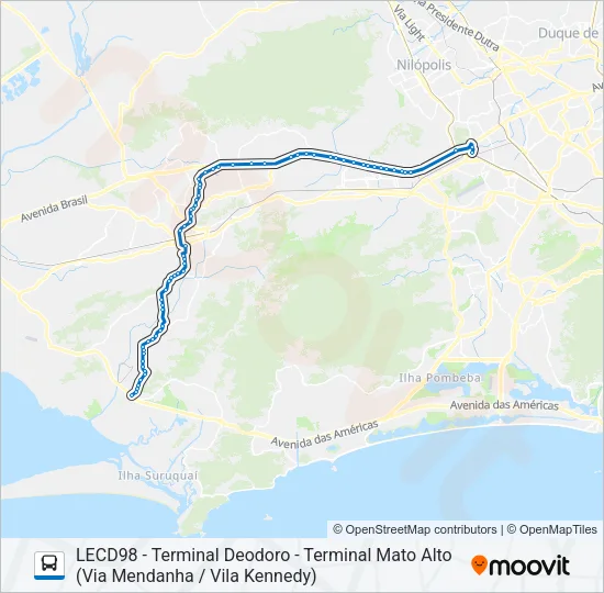 SV 853 Bus Line Map
