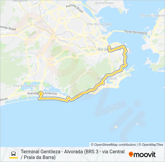 SN 309 Bus Line Map