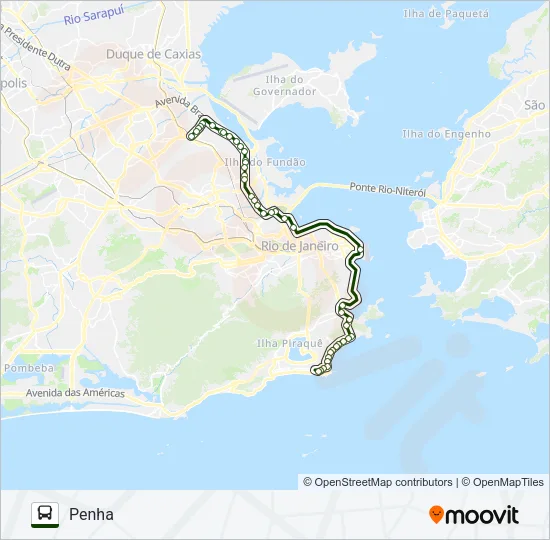 SV 483 Bus Line Map