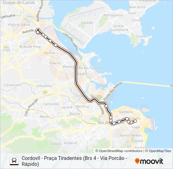 SV 335 Bus Line Map