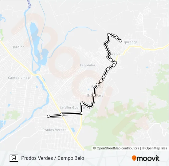 2017 Bus Line Map
