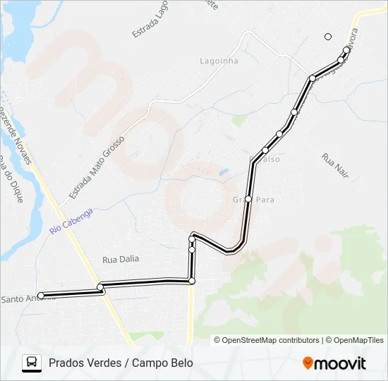 2017 Bus Line Map