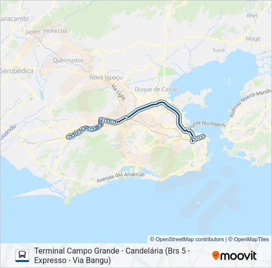 SR 397 Bus Line Map