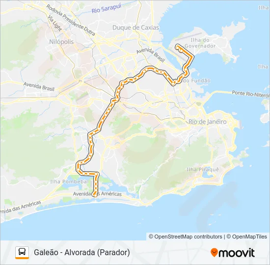 38 Bus Line Map