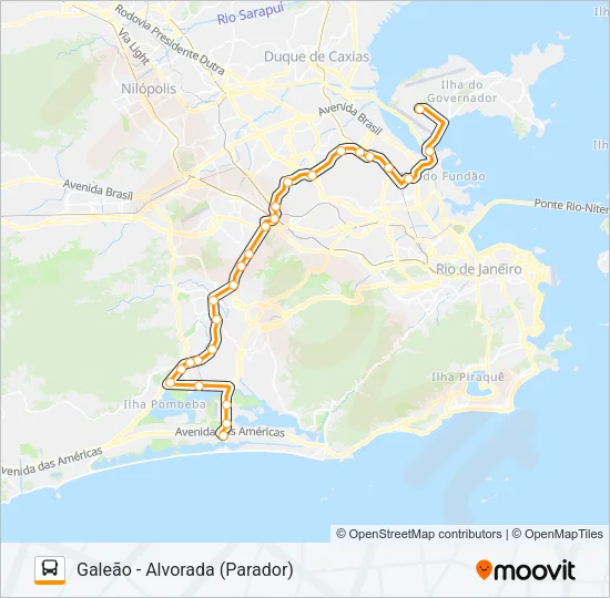38 Bus Line Map