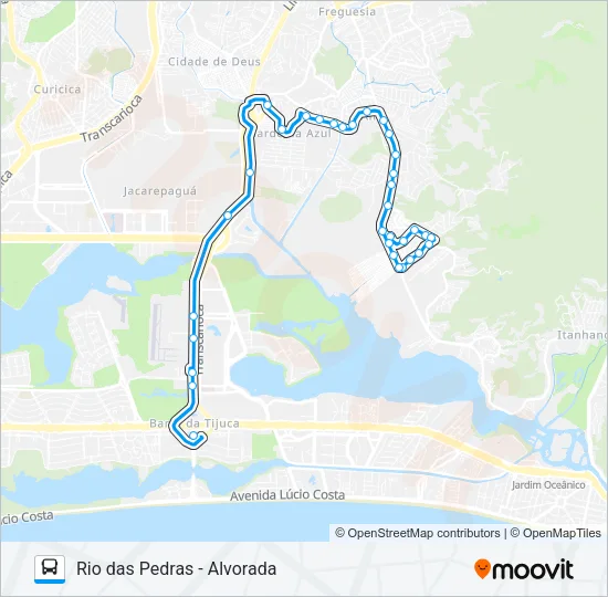 SN 880 Bus Line Map