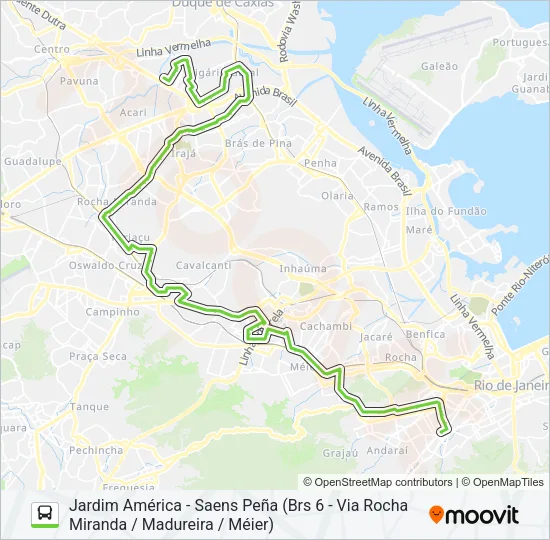 SN 639 Bus Line Map