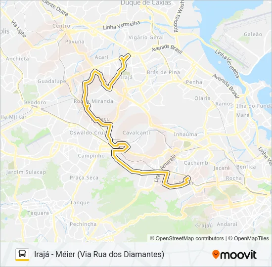 SN 685 Bus Line Map
