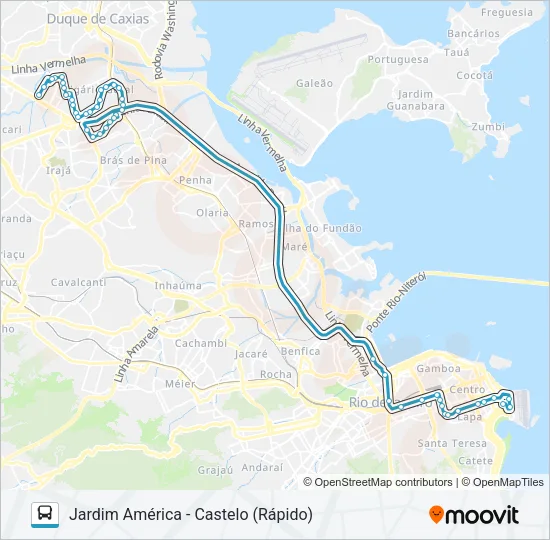 SR 342 Bus Line Map