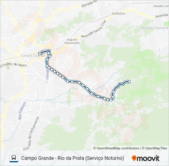 SN 846 Bus Line Map