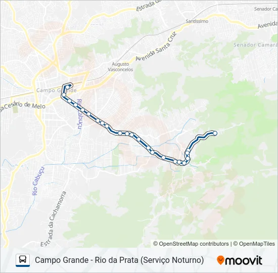SN 846 Bus Line Map