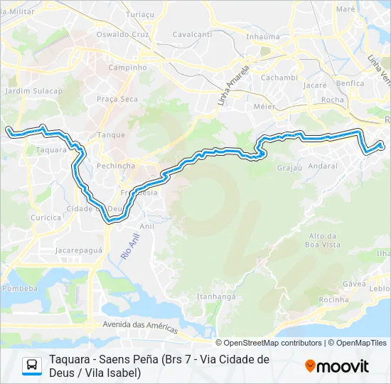 SN 600 Bus Line Map