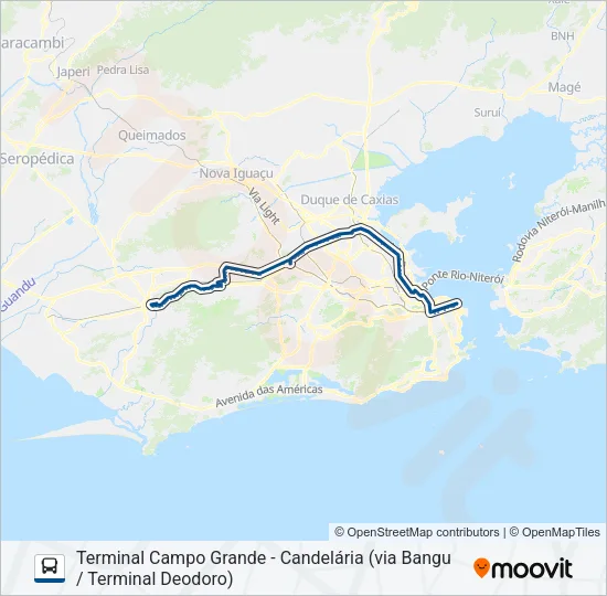 SN 397 Bus Line Map