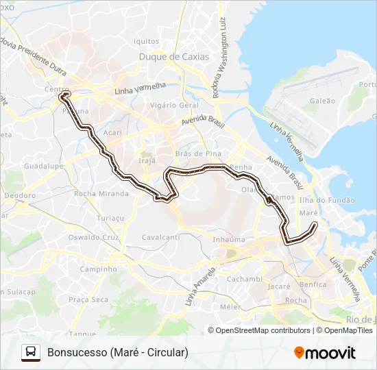 SN 919 Bus Line Map