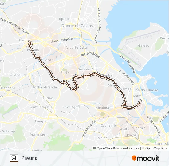 SN 919 Bus Line Map