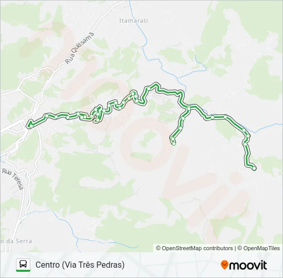194 Bus Line Map