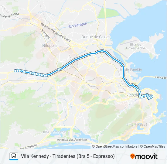 SR 394 Bus Line Map