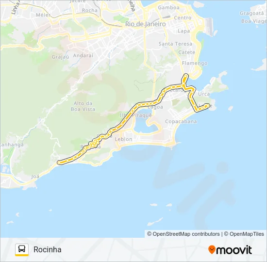 SN 538 Bus Line Map