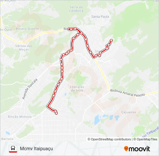 E26 Bus Line Map