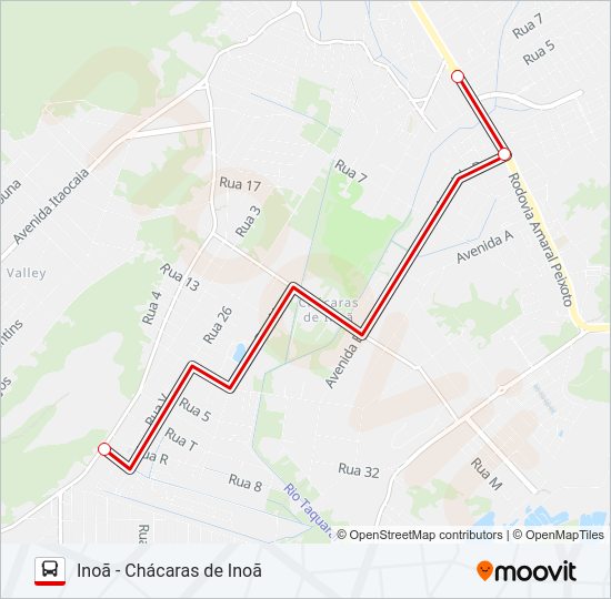 E27 Bus Line Map