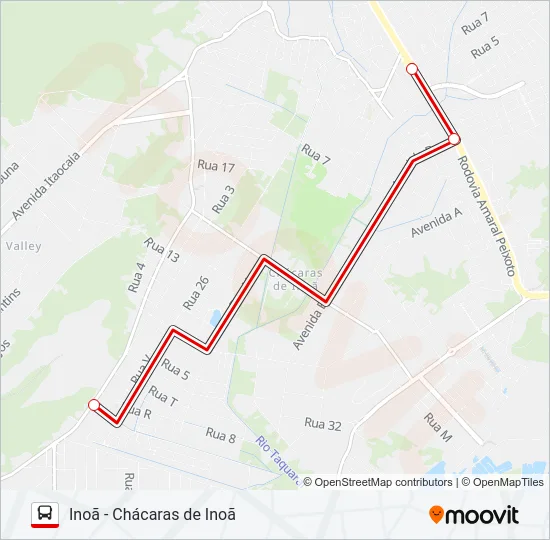 E27 Bus Line Map