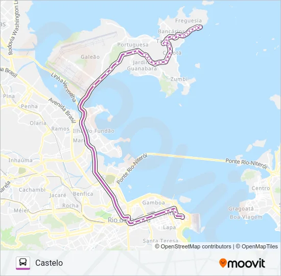 2342 Bus Line Map