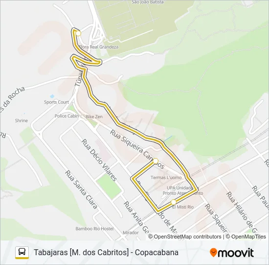 KOMBI Bus Line Map