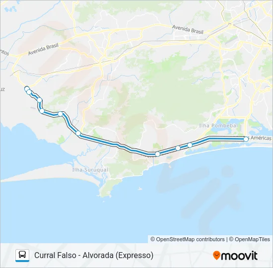 15 Bus Line Map