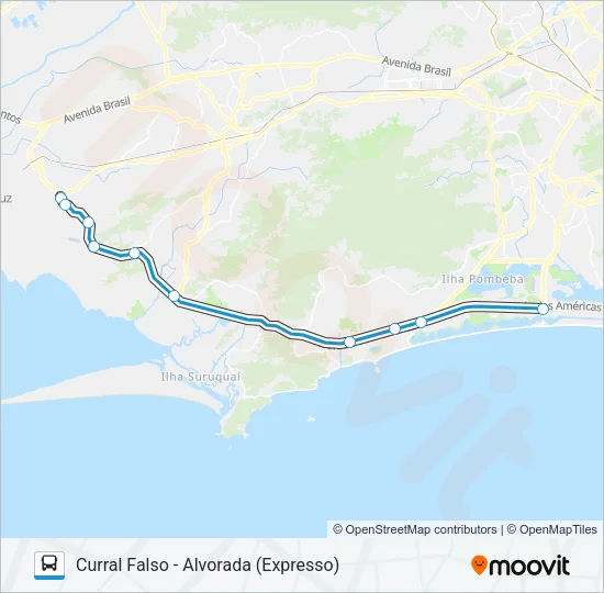 15 Bus Line Map