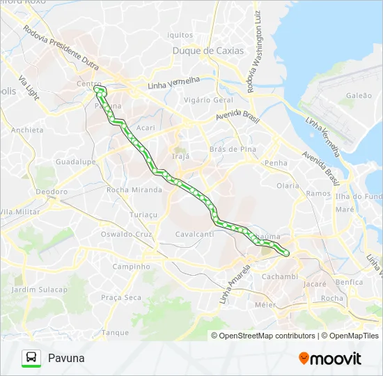 VAN Bus Line Map