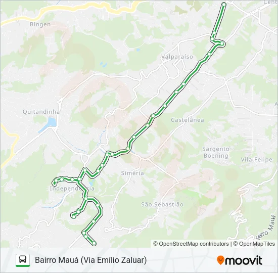 179 Bus Line Map