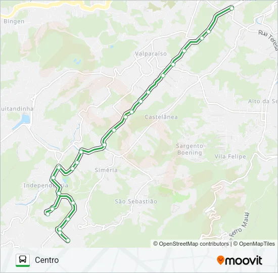 179 Bus Line Map