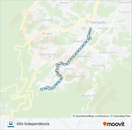 172 Bus Line Map