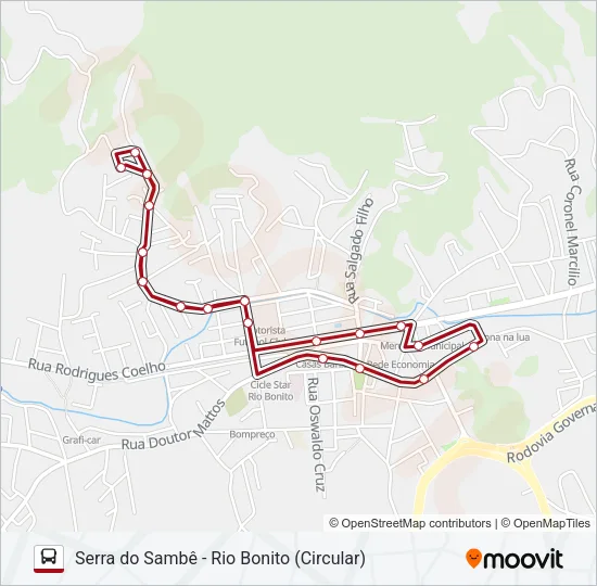 27 Bus Line Map