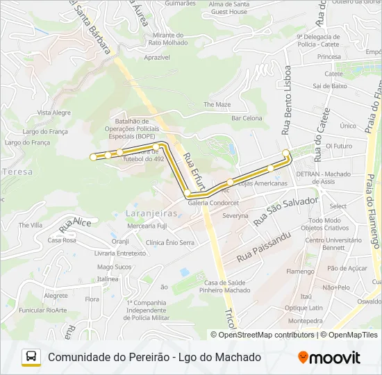 KOMBI Bus Line Map