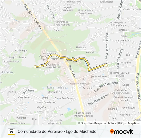 KOMBI Bus Line Map