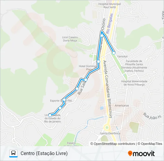 04B Bus Line Map