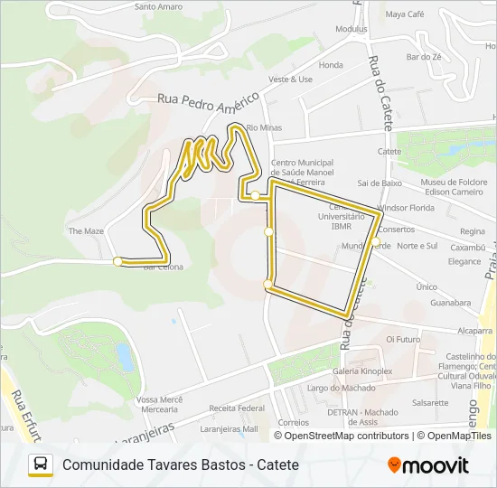 KOMBI Bus Line Map