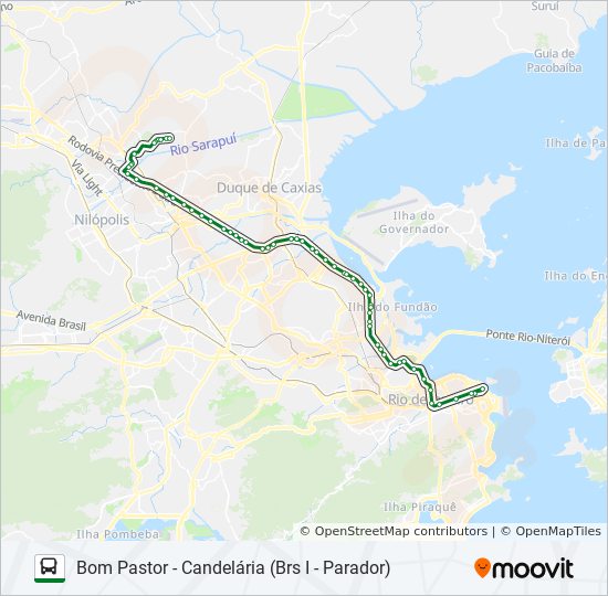 472B bus Line Map