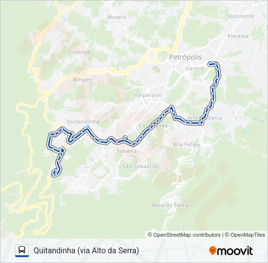 649 Bus Line Map