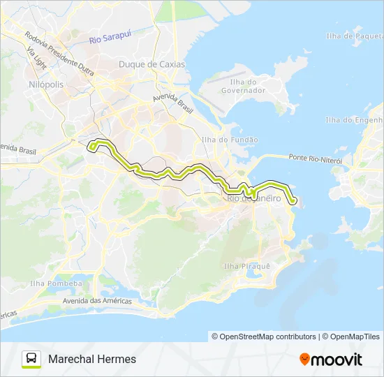 SN 265 Bus Line Map