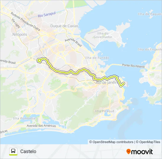 SN 265 Bus Line Map