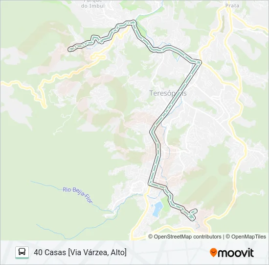P05E Bus Line Map